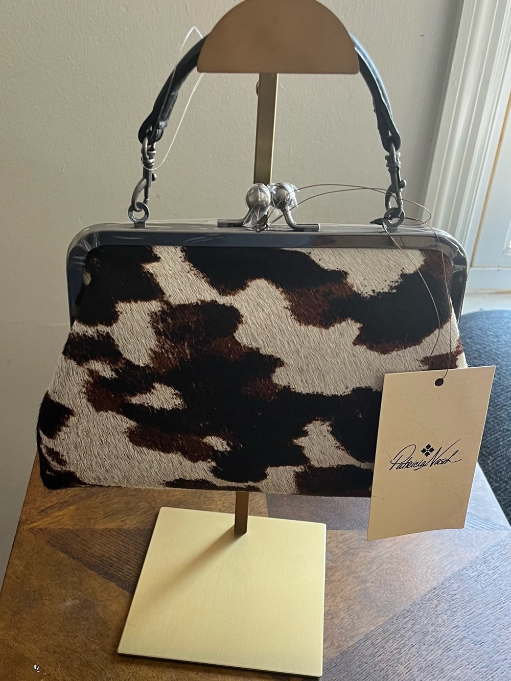 Patricia Nash Verena Cavalino Cowhide Shoulder Bag - Picture 4 of 6